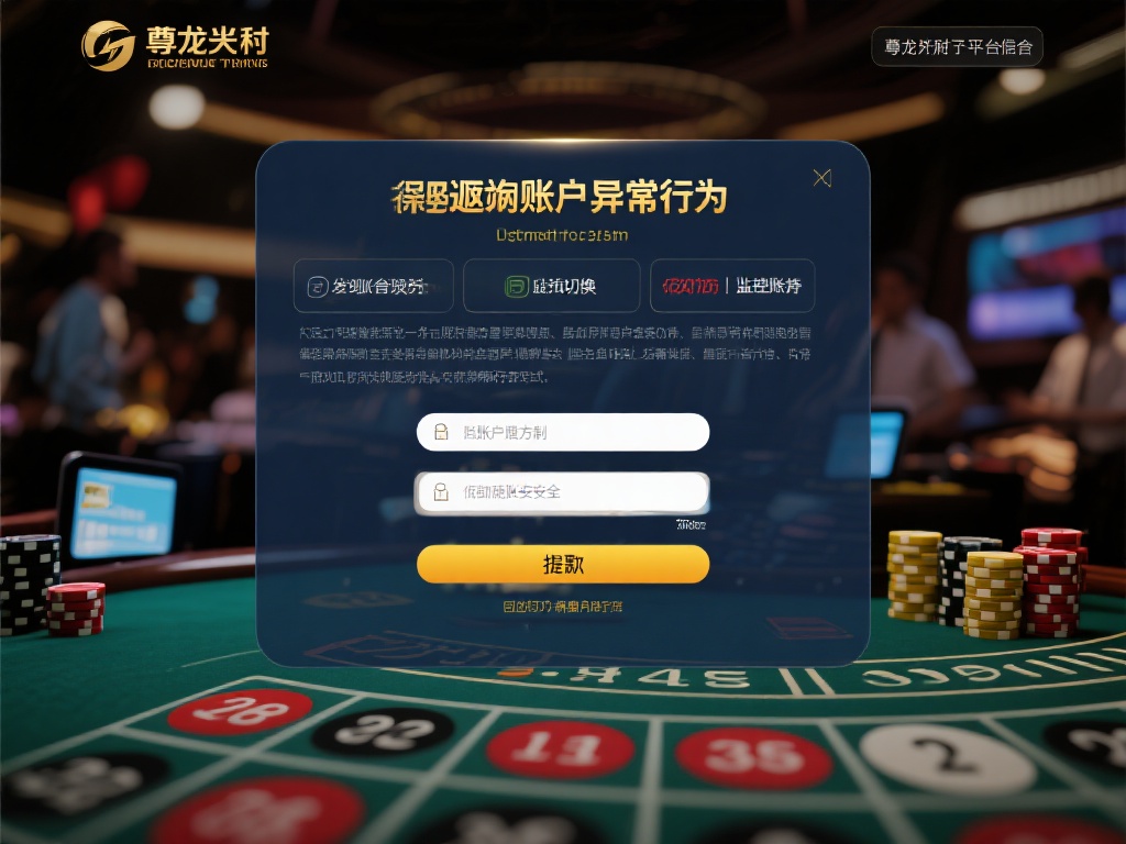 规避账户异常行为
尊龙凯时平台会对用户账户进行监