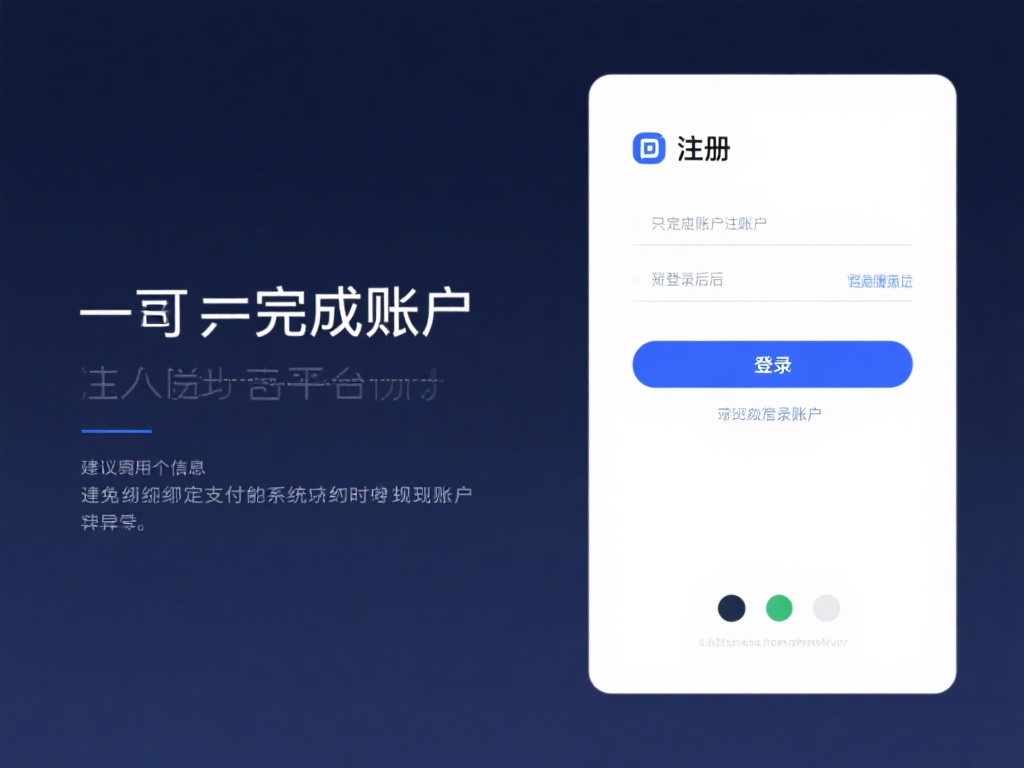 注册与登录账户
只有完成账户注册并成功登录后，才