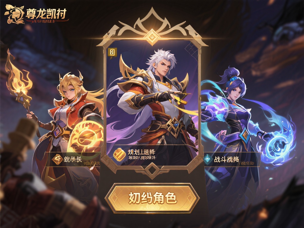 在尊龙凯时手游中，初始角色的选择会直接影响玩家的成