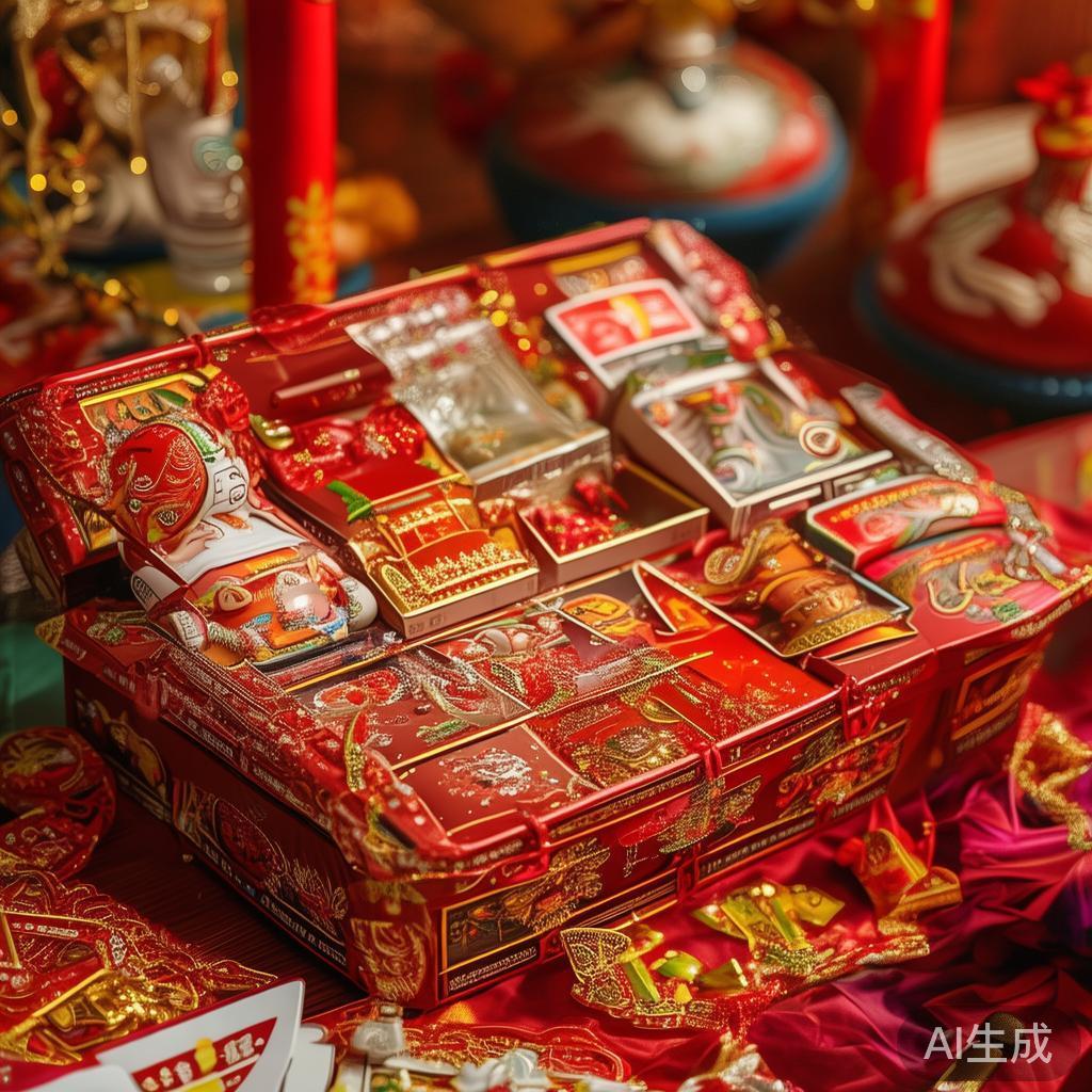 所谓“迎财礼包”，本质上是集好运、财气于一体的祝福